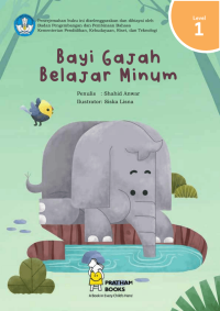 Bayi Gajah Belajar Minum